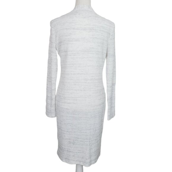 Nine Britton Sz Small Duster Cardigan Off White Full Button Up Ultra Soft EUC - Picture 5 of 10